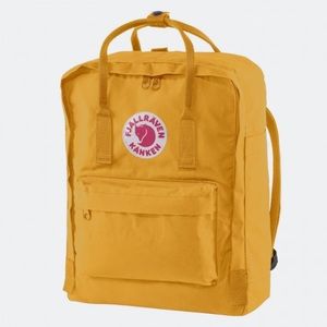 Fjallraven Yellow Field Bag Backpack